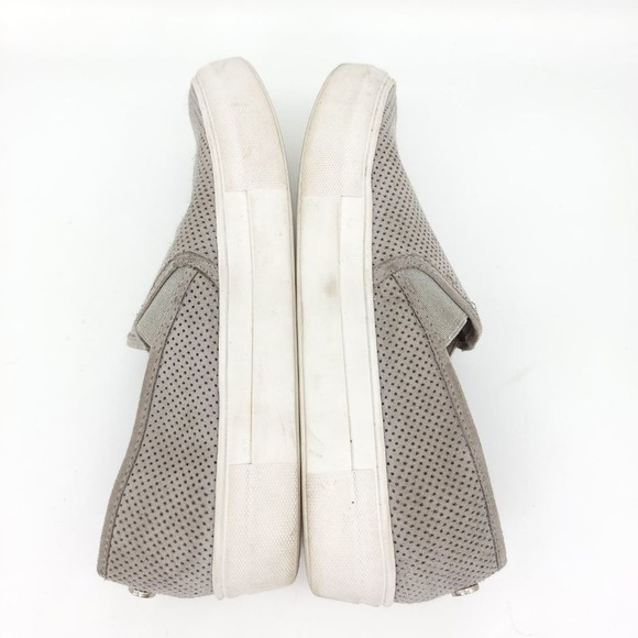 Steve Madden Klarissa Shoe Size 7.5 Slip On Gray White Women's Shoes   - Picture 7 of 13
